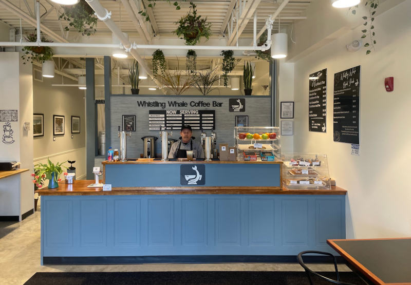 Welcome Our New Neighbor, Whistling Whale Coffee Bar